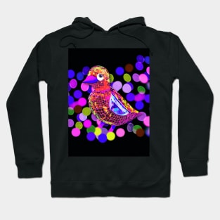 Electro Net Bird Hoodie